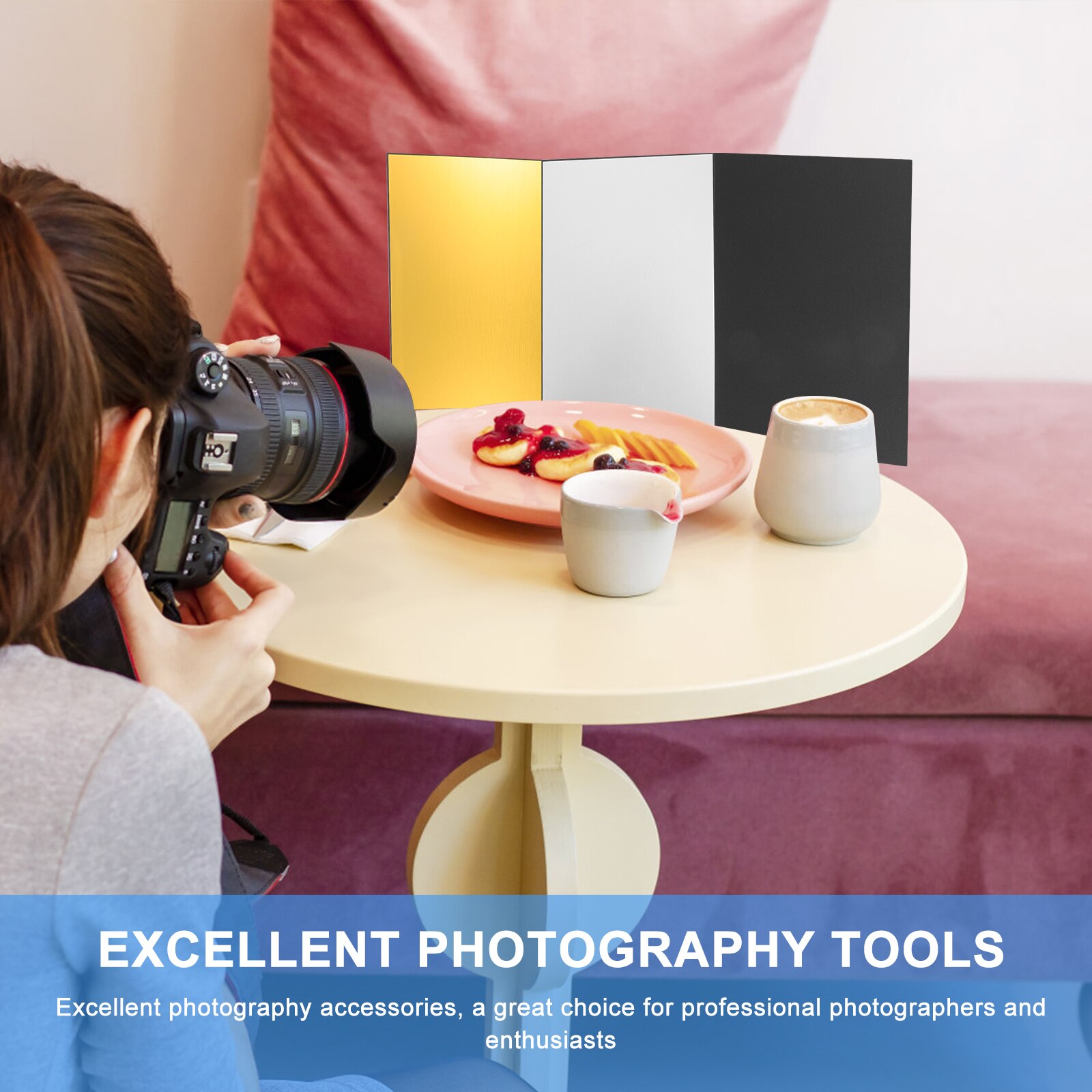Black Waterproof Pvc Photography Backdrop - Props Base - Best Product