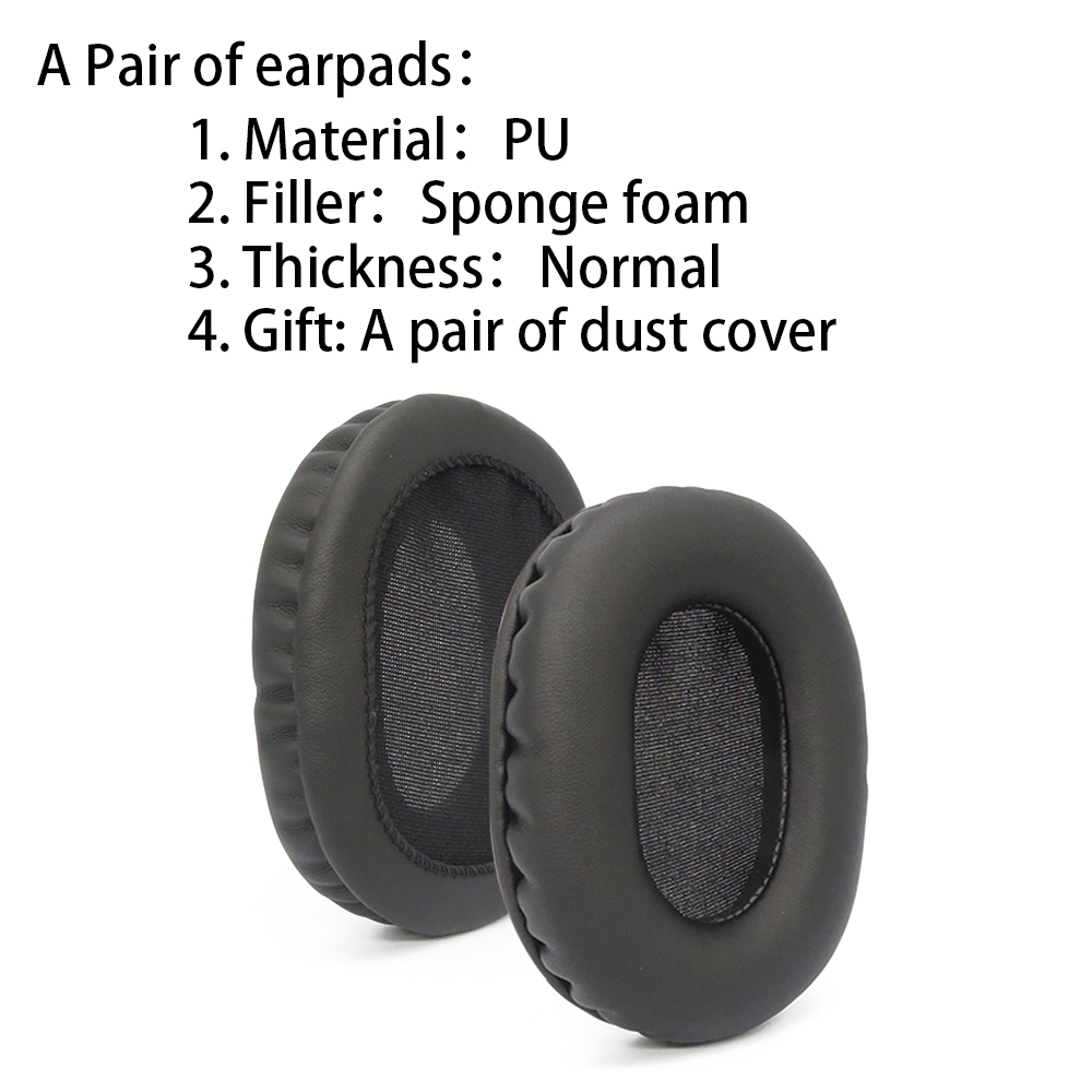 Öronkuddar för  a4 tech hu -50 hs-50 hs-60 hs-200 hu50 hs50 hs60 hs200 hörlurar: Xs