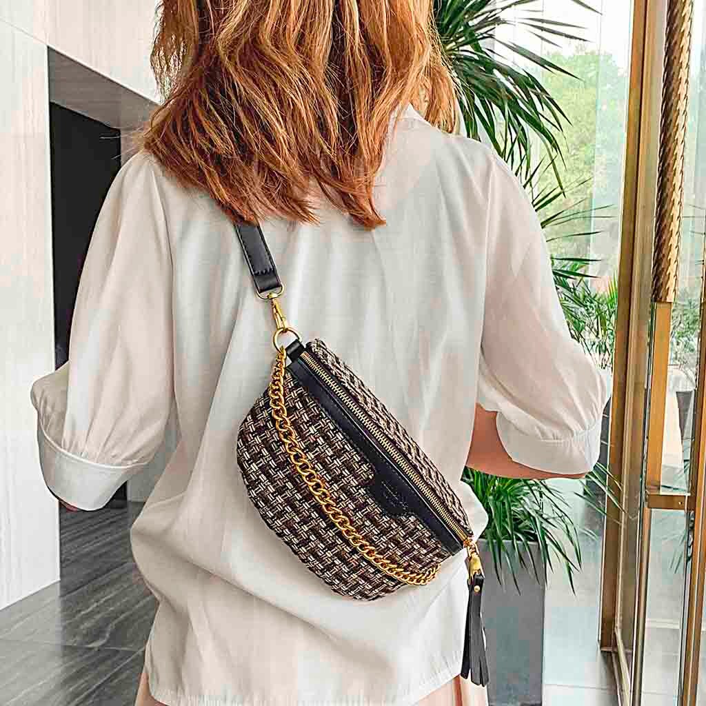 Heuptas Vrouwen Riem Tassen Borst Handtas Wol Bumbag Vrouwelijke Voor Vrouwen Bum Zakken Pocket Heuptas #35