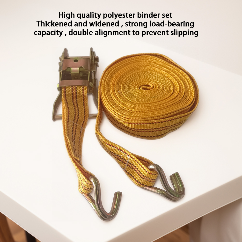 Bindingsbånd strammer fortykket lastbil båndfastgørelse klo lastbil surring praktiske stropper 40mm stramme bælte rem reb