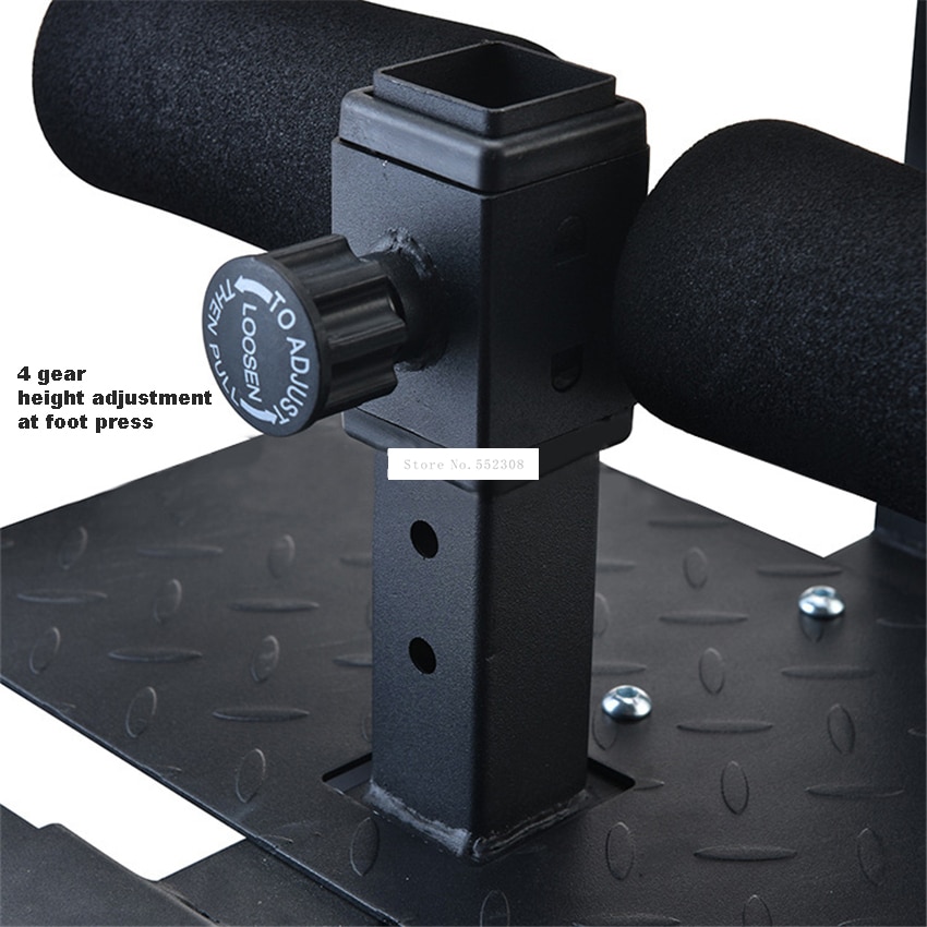 YW10 Steel Pipe Squat Machine Device Multifunctional Squat Rack Frame Indoor Abdominal Buttocks Exerciser Fitness Equipment