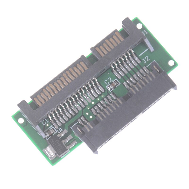 1.8 Inch Micro SATA HDD SSD 3.3V to 2.5 Inch 22PIN SATA 5V Adapter