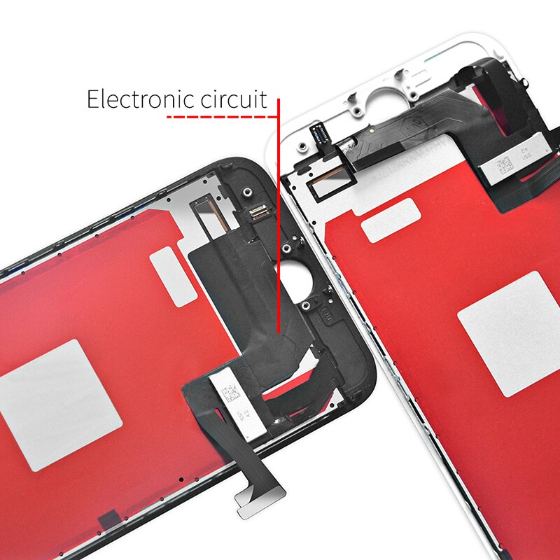 4.7 "haute luminosité LCD pour iPhone 7 A1660 A1779 A1778 écran LCD avec remplacement de numériseur d'écran tactile 3D 100% testé