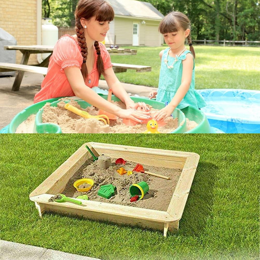 Sandkasten Abdeckung-Flugzeug Ich bin Freien Garten Sandkasten Schwimmbad Sonnenschutz Staubdicht Wasserdichte Sandkasten Schwimmbad Sonnenschutz Spielzeug