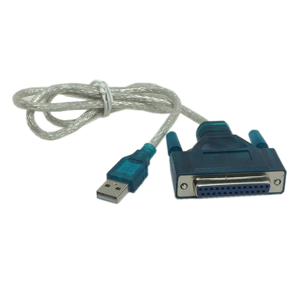 Usb 2.0 Naar 25 Pin DB25 Parallelle Poort Kabel Ieee 1284 1 Mbps Parallel Printer Adapter Kabel Voor Computer Pc laptop