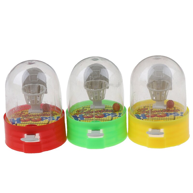 Basketball Ball Shooting Toys Mini Shooting Toys Finger Shooting Machine Desktop Games Children's Toys Training Child: Default Title