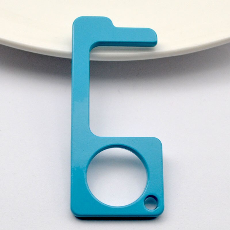 Ouvre-porte Portable sans contact, boutons d'écran tactile, outil d'ascenseur, hygiène des mains, ouvre-sécurité antimicrobien