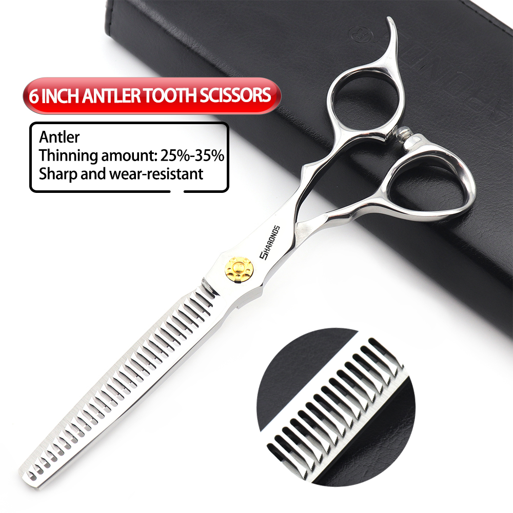Kappersschaar 5,5“ 6” 6,5“ Inch Haarschaar Professionele Kappersschaar Kappersschaar Dunner Styling Tool: Chocolade