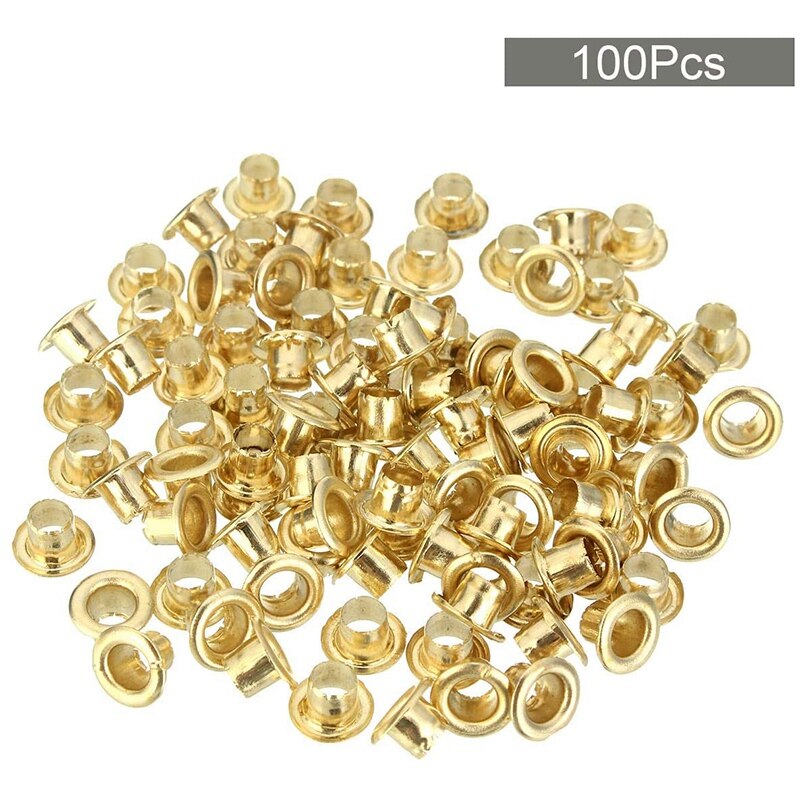 Kit de pinces perforatrices à oeillets avec 100 oeillets et Kit de perforations pour cuir, ceinture, chaussure,