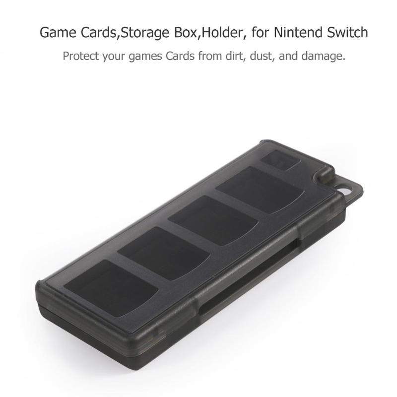 8 em 1 cartão de memória titular do cartão de jogo caixa de armazenamento de proteção caso capa cassete para nintend switch alta qualidade caixa de armazenamento quente