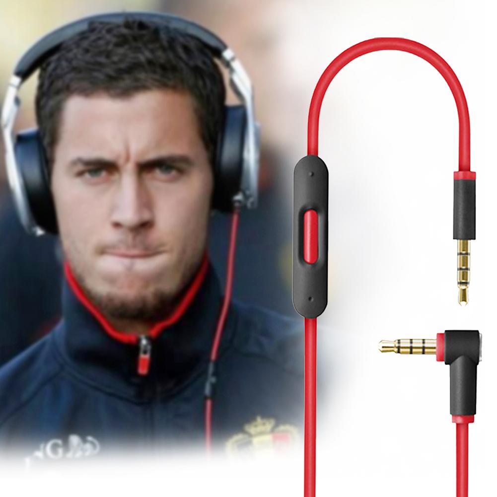 Vervanging 3.5Mm L Jack Audio Kabel Draad Koord Voor Beats Solo Hd Studio Pro Veel Compatibel Voor Beats Hoofdtelefoon