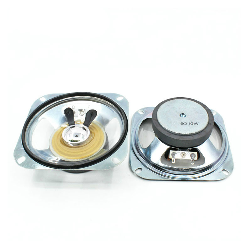 Sotamia 2 stück 4- zoll-mini-tragbare diy-lautsprecher altavoces 8 ohm 10w heimkino-soundsystem transparenter wasserdichter lautsprecher