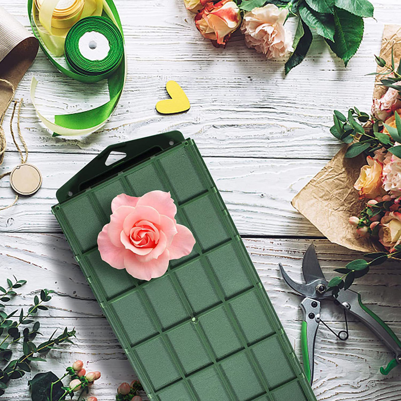 Oasis Floral Foam Baksteen Groen Vierkant Rechthoek onderste Displays Schuimblokken Decoratieve DIY Bloemist Bloemstukken