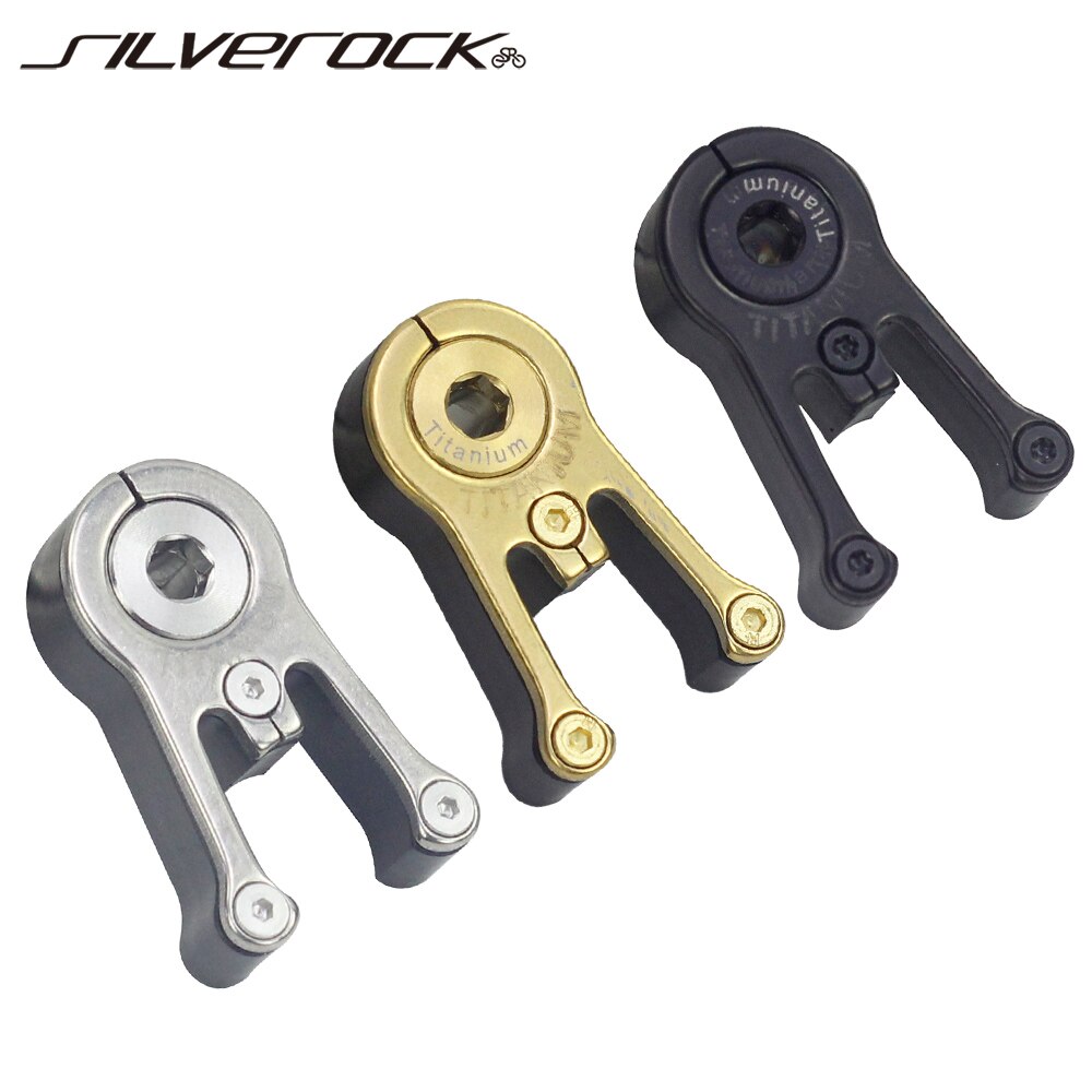 SILVEROCK Titanium Catch Ball Catcher With Bolt for Brompton 3SIXTY Folding Bike Stem Catcher