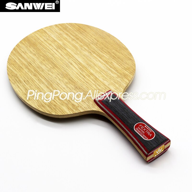 Original SANWEI FEXTRA 7 Tischtennis Klinge (7 Lage Holz) FEXTRA Schläger Klingeln Pong Schläger Paddel