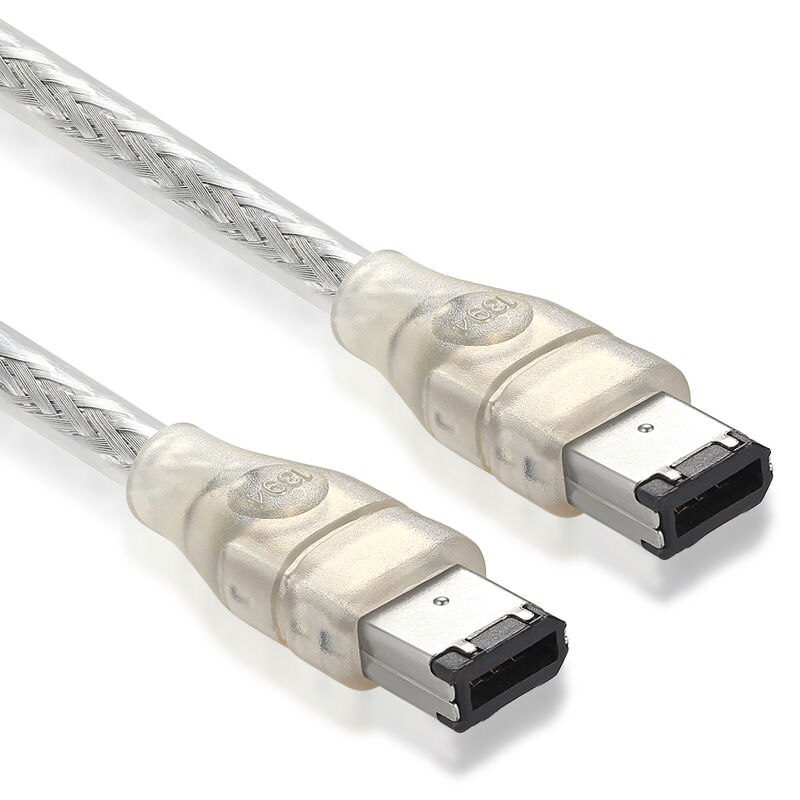 IEEE 1394 Cable 1394a 6pin Male to 6 pin Male 6-6 pin Firewire iLink DV Connection Cable 1.2m 4FT