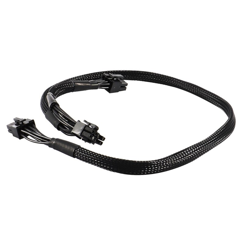 Cable de fuente de alimentación Modular PSU de 8 pines a doble 8 pines (6 + 2) Para EVGA Supernova G2 G3 P2 T2 GS 650 750 850 1000, 2 piezas
