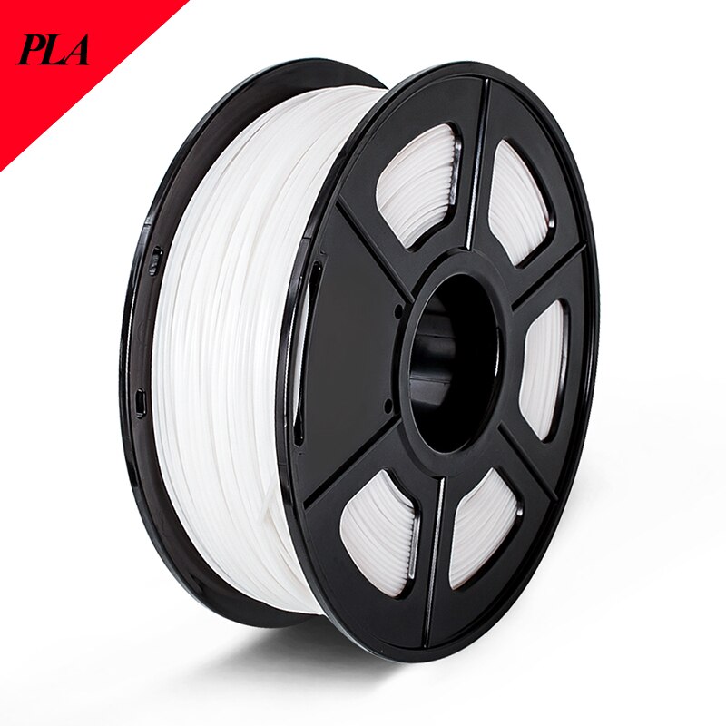 Sunlu 1.75Mm Pla Plus Pla Filament 1Kg 3D Printer Dimensionale Nauwkeurigheid +/-0.02Mm 3D Filament plastic Pla: PLA White