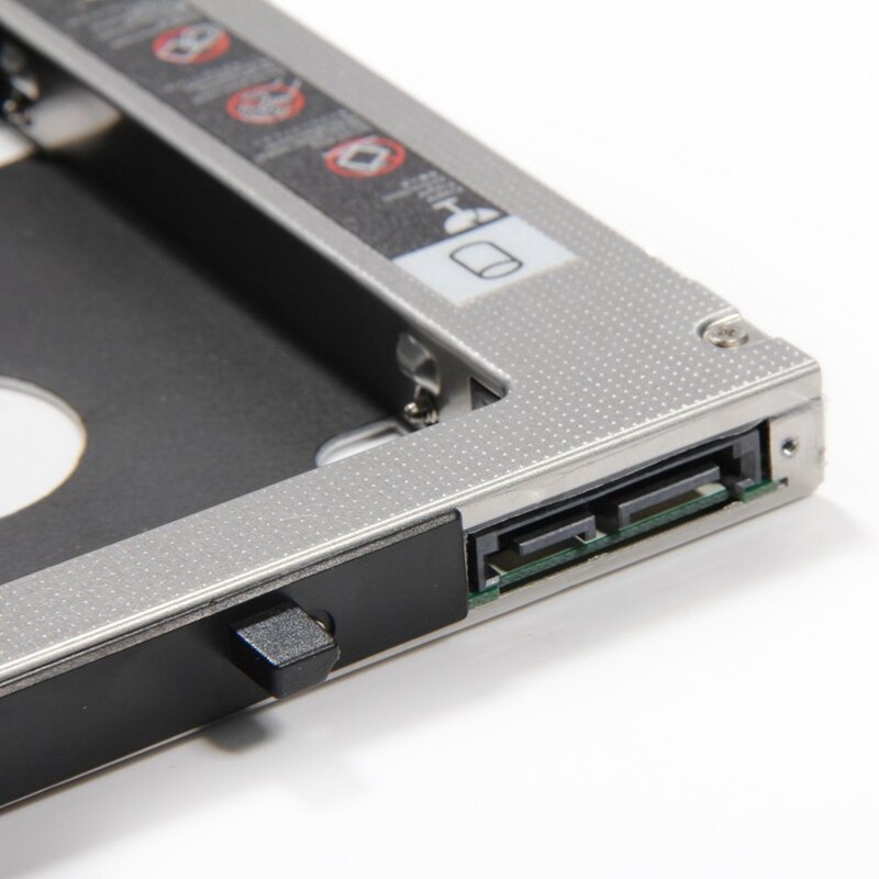 12.7mm SATA Optical Bay HDD/SSD Caddy For Dell Inspiron 1545 1546 1564 1764 – 2.5 Inch Second Hard Drive Tray