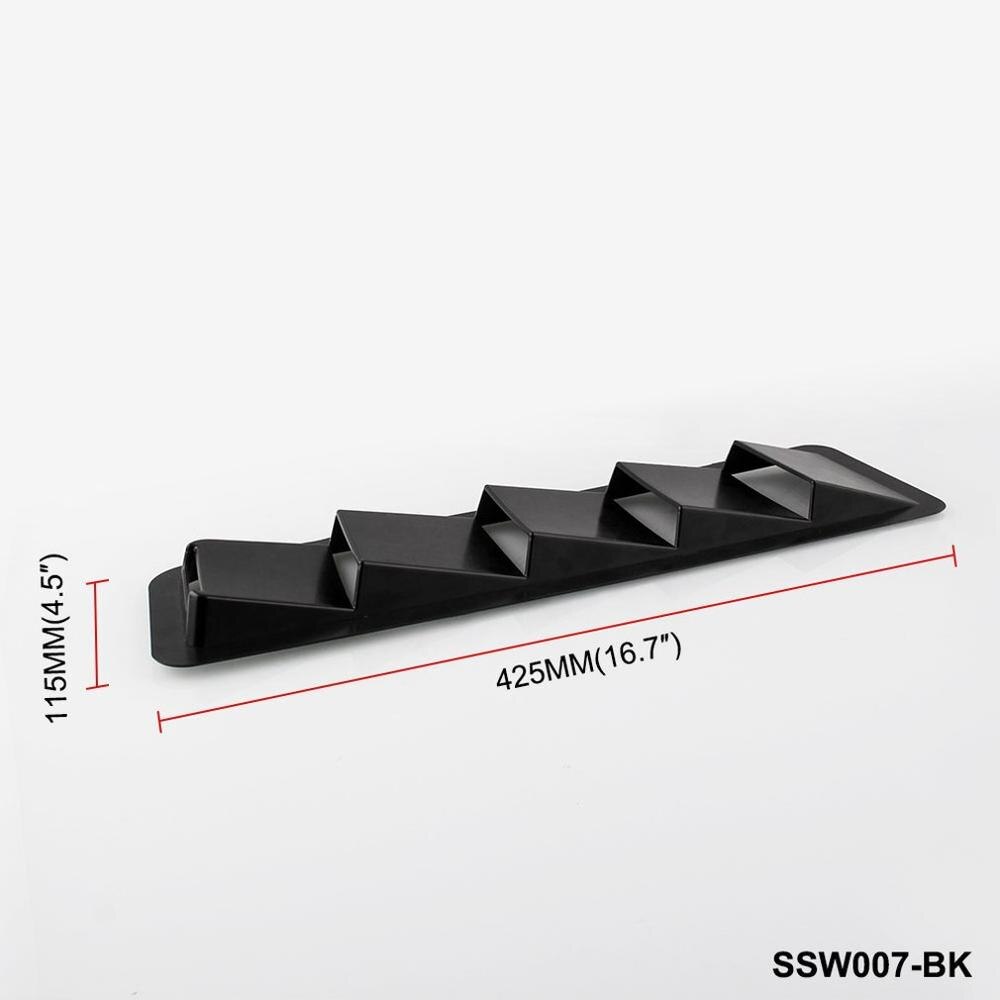 Car Accessories Hood Air Intake Panel Abs Cooling Vent Car Modification Supplies