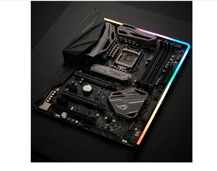 PHANTEKS M1 M5 Light strip ARGB Neon computer case decoration led strip 5V 3PIN light header AURA 550mm 1000mm