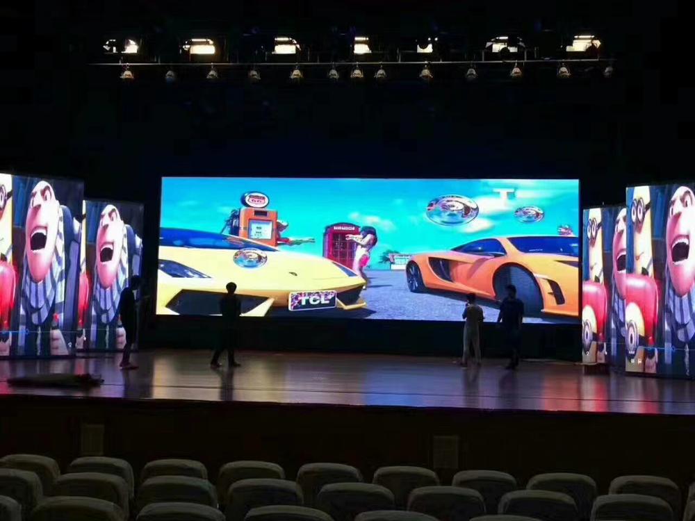Thin Light Weight Rental Advertising p10 indoor led display fixed installation video wall for advertising super