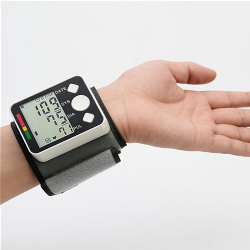 Automatische Digitale Bloeddrukmeter Pols Manchet brazo Bloeddrukmeter medidor Indicador de Meten brazalete Apparaat Huishoudelijke Monitor