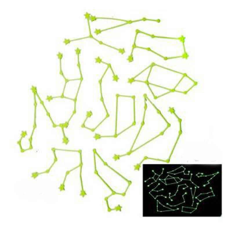 Constellation Stickers Glow In The Dark Speelgoed Voor Kinderen Lichtgevende Star Constellation Stickers Slaapkamer Sofa Fluorescerende Schilderen Speelgoed