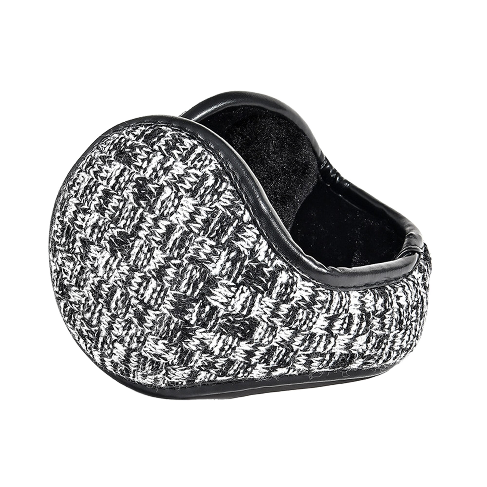 Męskie ocieplacze na uszy, wiatroszczelne, składane, polarowe, ciepłe nauszniki robić jazdy na nartach zimowych: biały