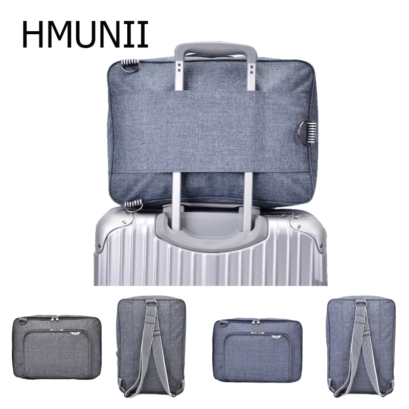 Hmunii Multifunctionele Mode Opbergtas Mannen En Vrouwen Koppels Zakken Grote Capaciteit Draagbare Trolley Opslag Case Reistas