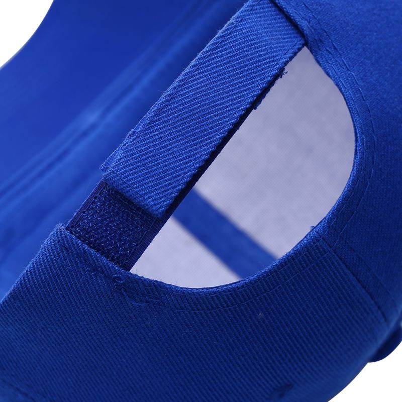 Men Women Plain Baseball Cap Unisex Curved Visor Hat Hip-Hop Adjustable Peaked Hat