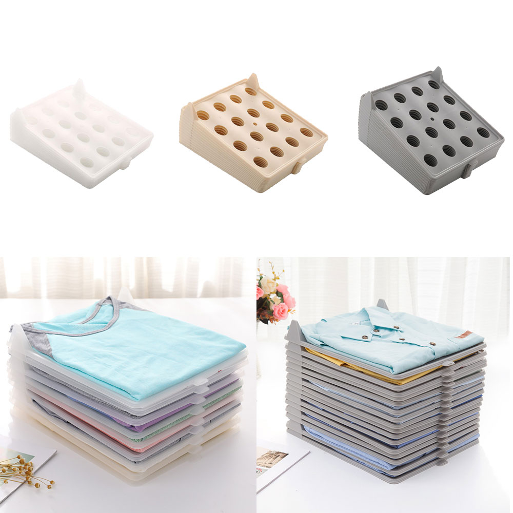 T shirt clothes organizer Closet Storage Travel clothes Organization System TShirt Folding Board Home Organizer tools