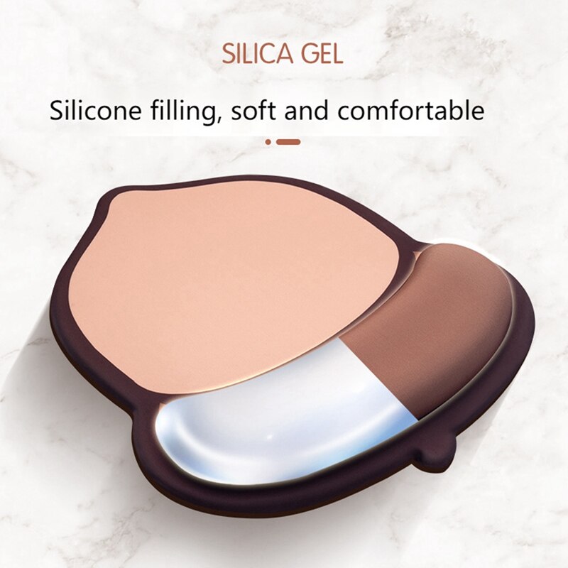 Mousepad, Cute Nut Mouse Pad, Ergonomic Mouse Pad, Mouse Pad Wrist Support, Ergonomic Mouse Pad, for Office and Home