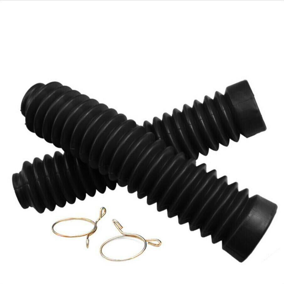 2pc 270*30mm 20 knut motorcykel främre gator gaffel stövlar dammskydd stötdämpare skyddshylsa: Default Title