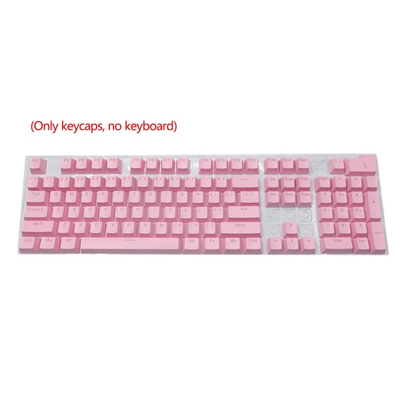 104 Keys Dual-Colour Keycaps Keyset for Game-player Mechanical Gaming Esports Gaming Keyboard Buttons Replace Key Cap GO