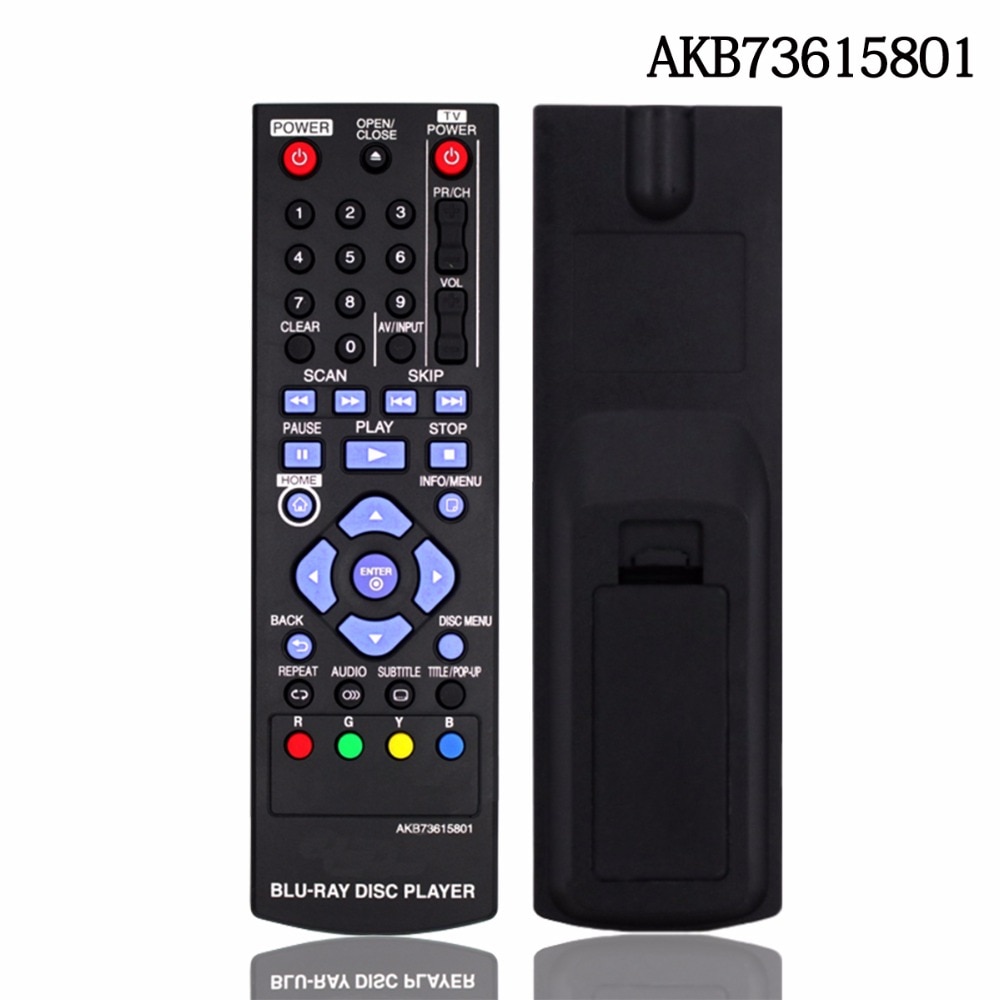 For LG REMOTE CONTROL BP125 & BP325 BLU RAY PLAYER AKB73615801