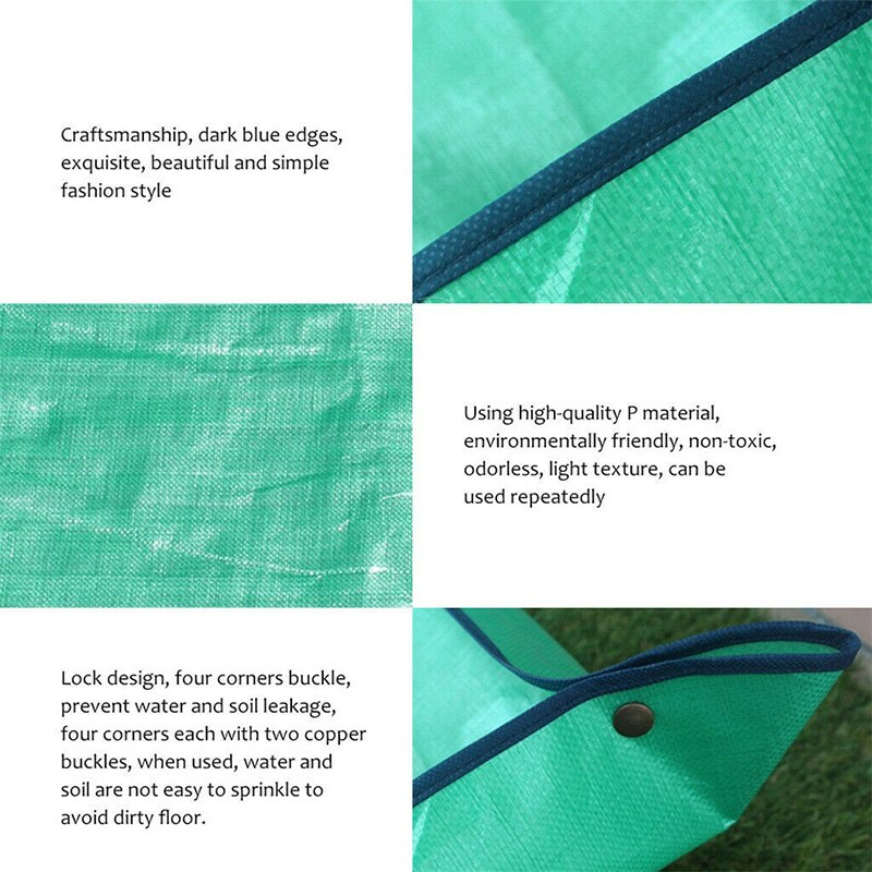 Puutarhatarvikkeet maaperä mehevien kasvien vaihto vedenpitävä matto vaihto multa 39 x 39 tuumaa hyd 88