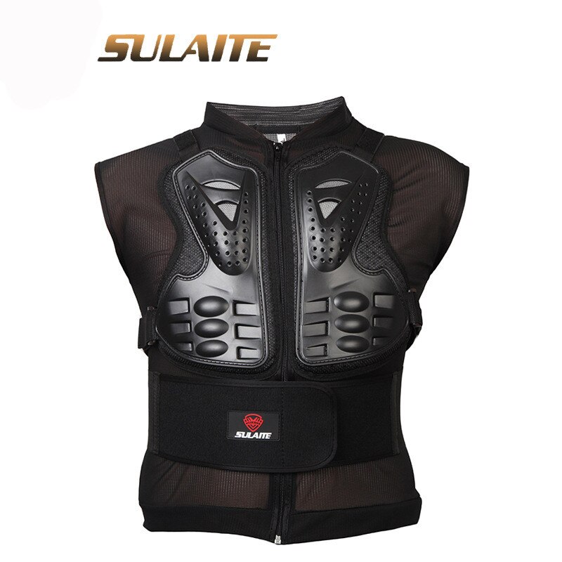 SULAITE sans manches dos soutien gilet de Protection EVA Pad snowboard ski sport vestes de sécurité Protection moto armure