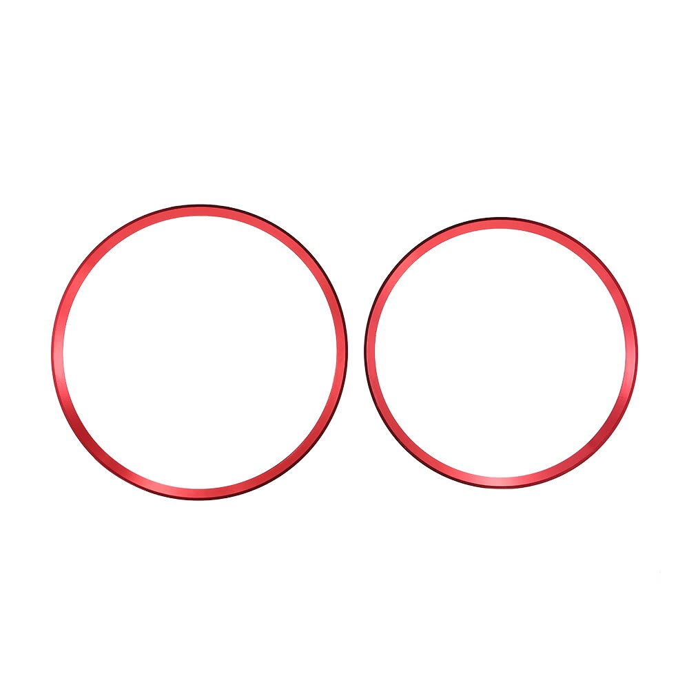 Rood 5 stuks luchtrooster uitlaat ring afdekkingen rood voor mercedes/benz gla cla 180 200 voor mercedes voor mercedes/benz
