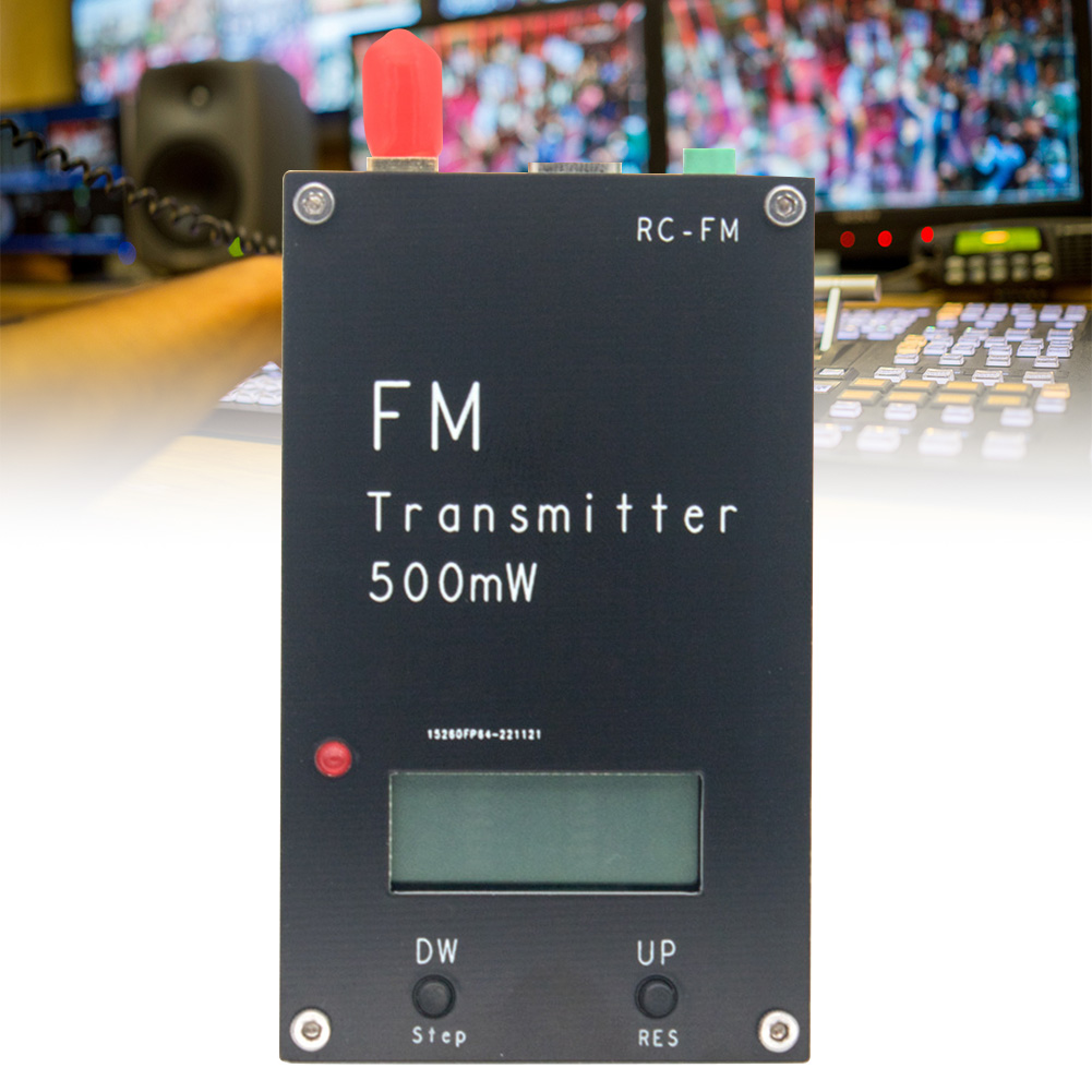 Émetteur FM Numérique Avec écran LCD – Diffusion Sans Fil Jusqu’à 2000 M, Réglage Fin De La Fréquence, Alimentation USB-C