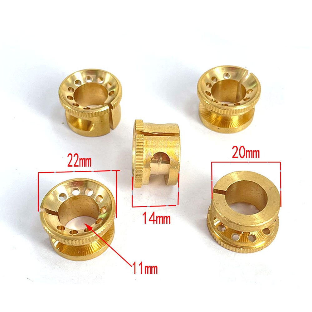 EDM Wire Cut Brass Water Nozzle Stopper 20*23*14mm for CNC Wire Cutting Machine
