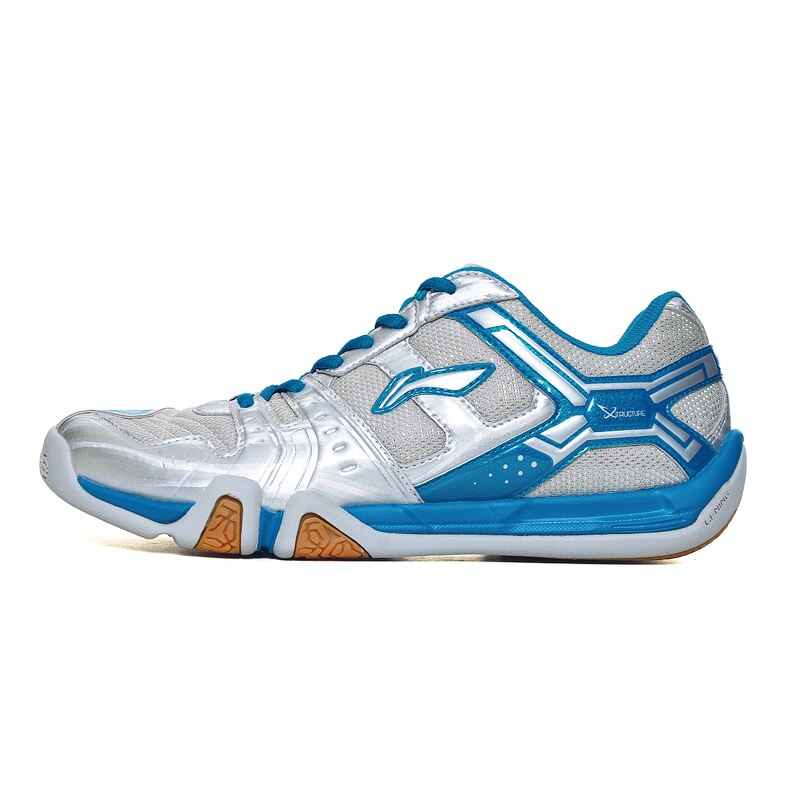 Li-ning kvinder saga light daily badmintonsko anti-slip sneakers åndbare slidstærke foring sportssko aytm 076 xyy 030
