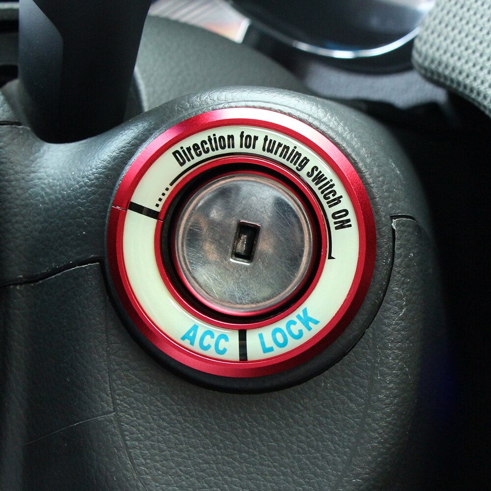 Auton virtalukon koriste avaimenreiän suojus chevrolet cruzelle opel mokka astra j insignia sport tourerille