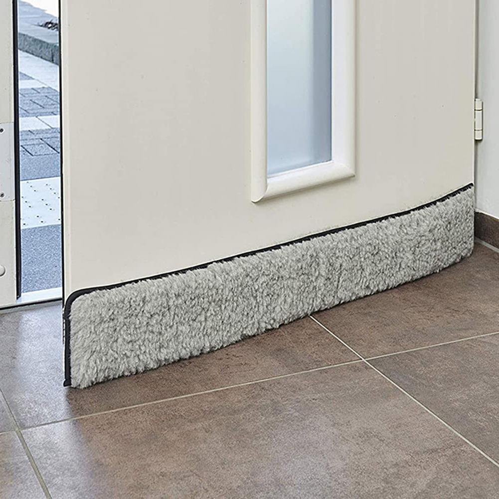 Winter Window Door Bottom Adhesive Sealing Sticker Strip Stickers Door Window Soundproof Foam Adhesive Tape Windproof Dustproof