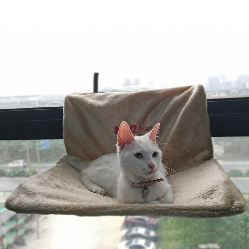 Cat Bed Removable Window Sill Cat Radiator Bed Hammock Perch Seat Lounge Pet Kitty Hanging Bed Cosy Cat Hammock Mount Pet Seat