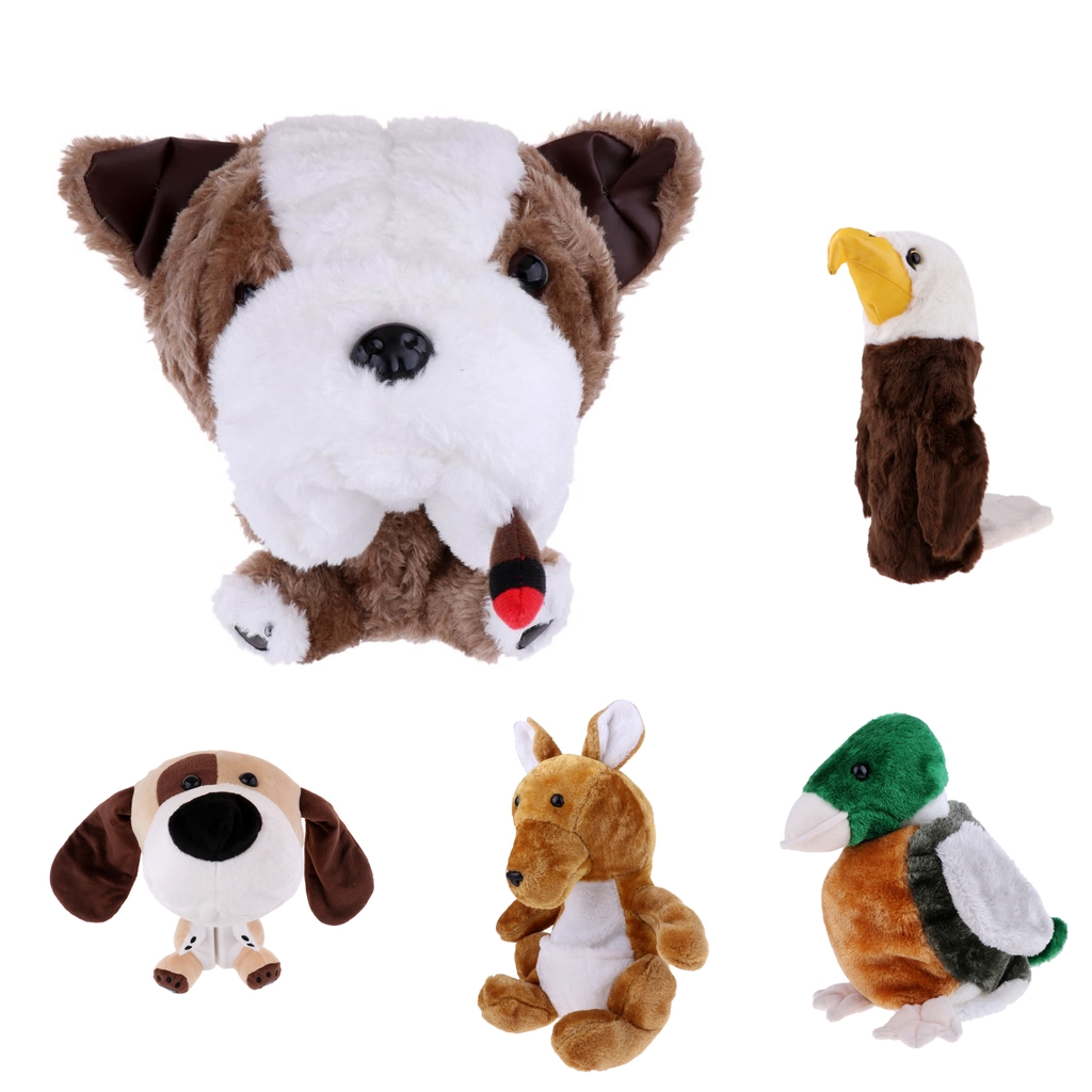 Novelty Animal Golf Club Head Cover Headcover Protector for 460 CC/No.1 Wood Driver Golf Accessories - 5 Styles Available