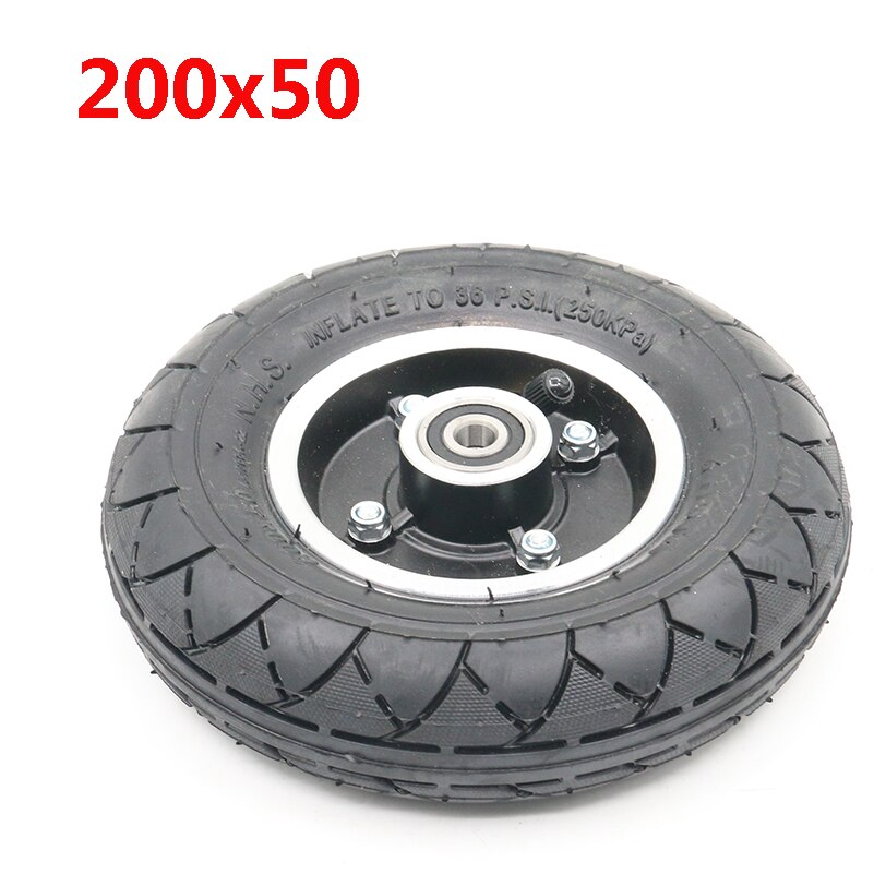 200X50 Front Wheel for Electric Scooter Balancing Car 8 Inch 8x2 Inflatable Tire Wheels: wheel