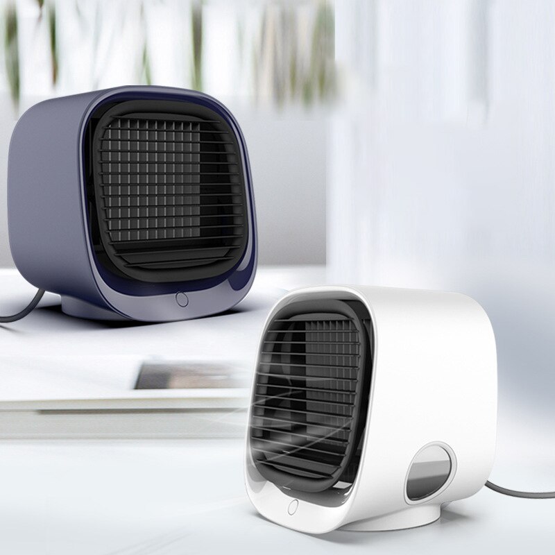 Mini bärbar luftkonditionering multifunktions luftfuktare renare usb stationär luftkylare fläkt med vattentank bilkylare