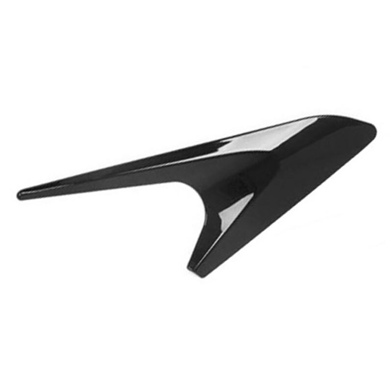 for Tesla Model 3 Rear Side Window Splitter Spoiler Side Fender Cover Trim Stickers Glossy Black