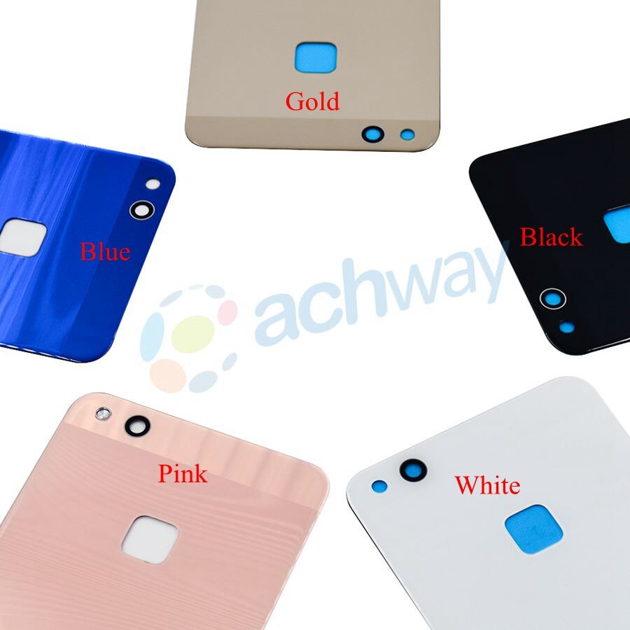 For Huawei P10 Lite Back Battery Glass Cover Rear Housing Door Panel For Huawei P10 Lite Battery Cover Replacement Parts